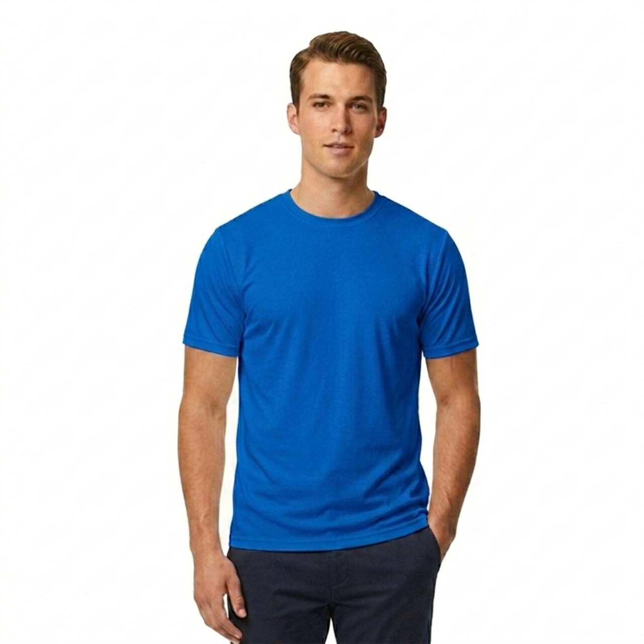 Gildan Performance Crewneck Short Sleeve T-Shirt for Workwear, Gym & Casual Wear Polyester Active Tee